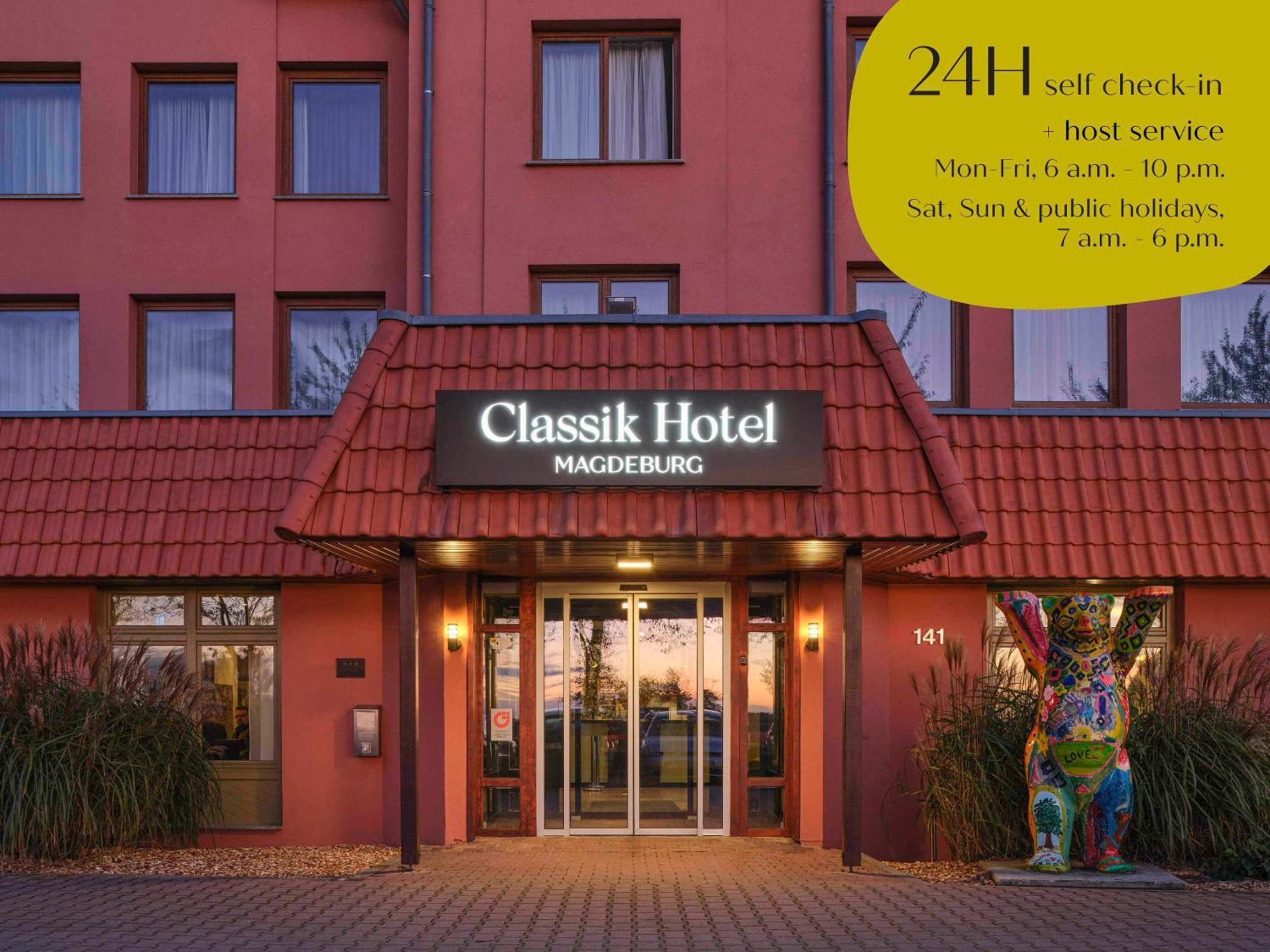คลาสสิค โฮเทล มักเดอบวร์ค Hotel มัคเดอบวร์ก ภายนอก รูปภาพ